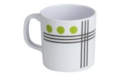 Berger Dots Melamin Essteller Grün -Campingkochgeschirr Geschäft 107229 693628