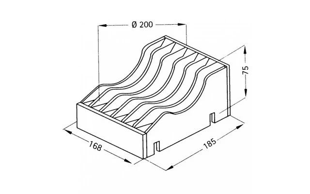 Tellerhalter 4 Tellerhalter – Bild 2