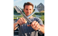 Enders Premium Grillbesteck Edelstahl 3er-Set Inkl. Tasche -Campingkochgeschirr Geschäft 232953 1720467