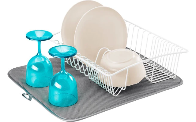 Metaltex Softex Microfaser Abtropfmatte Anthrazit 4 Metaltex Softex Microfaser Abtropfmatte Anthrazit – Bild 2