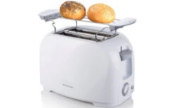 Tristar BR-1025 Toaster Mit Brötchenaufsatz Schwarz 800 W -Campingkochgeschirr Geschäft 277532 1946409 1