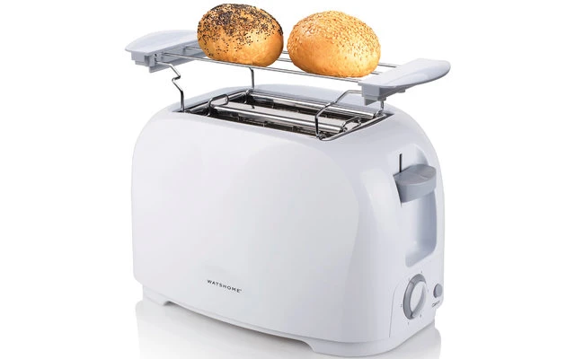 Tristar BR-1013 Toaster Mit Brötchenaufsatz Weiß 800 W 4 Tristar BR-1013 Toaster Mit Brötchenaufsatz Weiß 800 W – Bild 2
