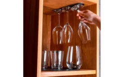 Silwy® Metall-Leiste 25 Cm Mit Ledercoating Black -Campingkochgeschirr Geschäft 336500 2618273