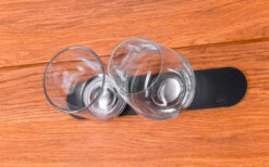 Silwy® Metall-Leiste 25 Cm Mit Ledercoating Black -Campingkochgeschirr Geschäft 336869 2618285