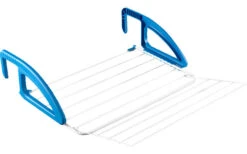 Metaltex Bries Heizungs- Und Balkonwäschetrockner Blau / Weiß -Campingkochgeschirr Geschäft 352340 2435102