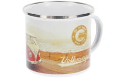 VW Collection T1 Bulli Emaille Tasse 500 Ml Beachlife -Campingkochgeschirr Geschäft 386224 2837954