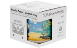 VW Collection T1 Bulli Emaille Tasse 500 Ml Beachlife -Campingkochgeschirr Geschäft 386290 2837924