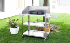 CF Parker 2-flammiger Gaskocher Mit Zündsicherung Anthrazit -Campingkochgeschirr Geschäft 397983 2906109