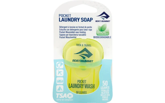 Sea To Summit Trek & Travel Pocket Laundry Wash 50 Leaf Waschmittel 50 Blatt 3 Sea To Summit Trek & Travel Pocket Laundry Wash 50 Leaf Waschmittel 50 Blatt