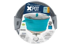 Sea To Summit X Pot Faltbarer Topf 2,8 Liter Türkis -Campingkochgeschirr Geschäft 429176 3171284 1