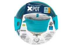 Sea To Summit X Pot Faltbarer Topf 2,8 Liter Grau