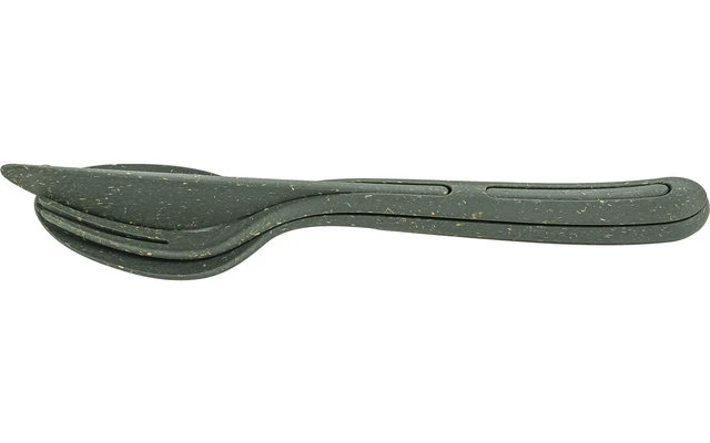 Koziol KLIKK Besteck Set 3-tlg. Grau 5 Koziol KLIKK Besteck Set 3-tlg. Grau – Bild 3