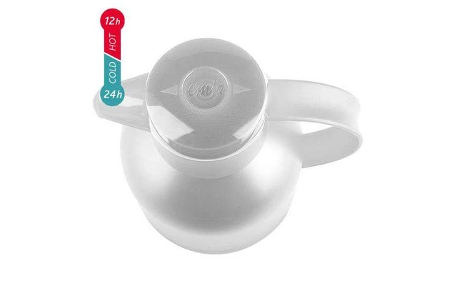Emsa Isolierkanne Samba 1 Liter Weiß 4 Emsa Isolierkanne Samba 1 Liter Weiß – Bild 2