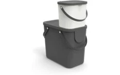 Rotho Albula Recycling Müllsystem 25 Liter Cappuccino -Campingkochgeschirr Geschäft 460517 3317690