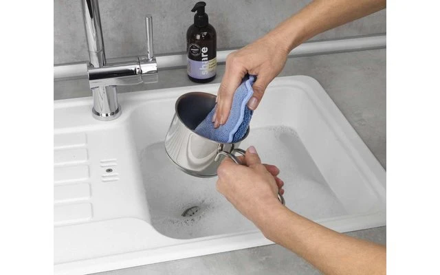 Wenko Mikrofaser Spülschwamm Miko, 2er 5 Wenko Mikrofaser Spülschwamm Miko, 2er – Bild 3