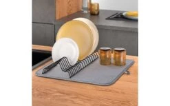 Metaltex Dry-Tex 2-in-1 Abtropfgestell Mit Microfasermatte Schwarz -Campingkochgeschirr Geschäft 497090 3367256 1