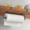 Metaltex Easy Roll Lava Papierrollenhalter Matt Schwarz -Campingkochgeschirr Geschäft 497099 3366803