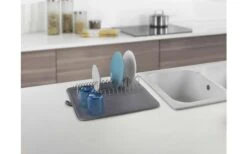 Metaltex Dry-Tex 2-in-1 Abtropfgestell Mit Microfasermatte Silber 13 Metaltex Dry-Tex 2-in-1 Abtropfgestell Mit Microfasermatte Silber -Campingkochgeschirr Geschäft 497558 3367502