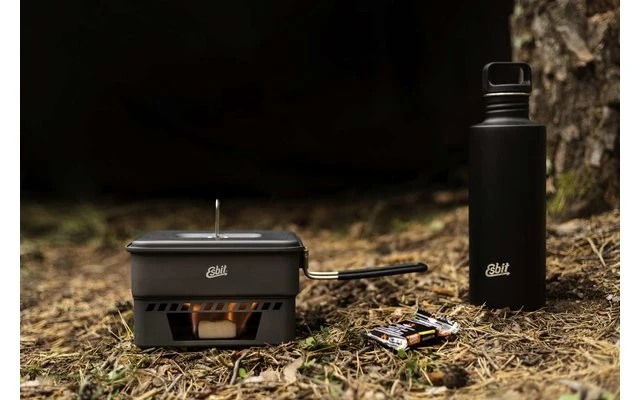 Esbit CS1100HA Trockenbrennstoff Aluminium Kochset 1,1 Liter 3 Esbit CS1100HA Trockenbrennstoff Aluminium Kochset 1,1 Liter