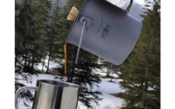 Origin Outdoors French Press 3 In 1 Titan Kaffeekocher -Campingkochgeschirr Geschäft 505311 3337341