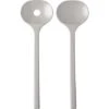 Mepal Bloom Salatbesteck 2-teilig Pebble White
