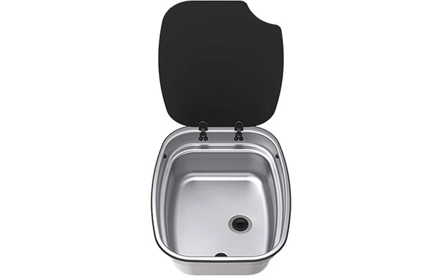 Thetford Argent Bowl Spülbecken Edelstahl 9,5 Liter 3 Thetford Argent Bowl Spülbecken Edelstahl 9,5 Liter