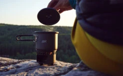 Esbit Trockenbrennstoff Kochset 3teilig Aluminium Mit Stand 585 Ml -Campingkochgeschirr Geschäft 511799 3344564