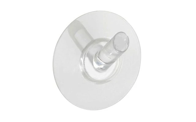 Wenko Static-Loc Haken Mittelgroß Edelstahl Optik 5 Wenko Static-Loc Haken Mittelgroß Edelstahl Optik – Bild 3