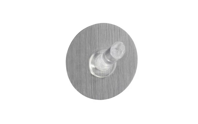 Wenko Static-Loc Haken Mittelgroß Edelstahl Optik 8 Wenko Static-Loc Haken Mittelgroß Edelstahl Optik – Bild 6