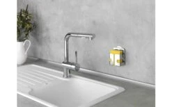 Wenko Turbo-Loc Edelstahl Schwammhalter Rostfrei, Befestigen Ohne Bohren -Campingkochgeschirr Geschäft 516854 3543944