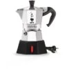 Bialetti New Moka Elettrika Espressokocher 2 Tassen -Campingkochgeschirr Geschäft 533278 3493384