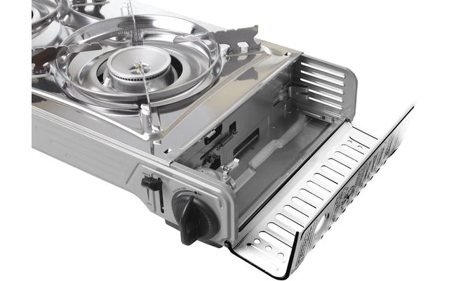 Brunner Devil Double Grill 2-flammiger Kartuschen-Gaskocher 3 Brunner Devil Double Grill 2-flammiger Kartuschen-Gaskocher