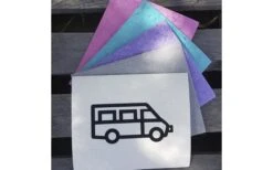 Pufz Schwedisches Geschirrtuch Wohnwagen Muster Lila -Campingkochgeschirr Geschäft 552817 3623197 3