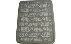 Pufz Topflappen Wohnwagen Weiß/grau 2er Pack -Campingkochgeschirr Geschäft 553498 3686210