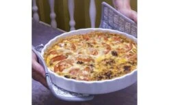 Pufz Topflappen Wohnwagen Weiß/grau 2er Pack -Campingkochgeschirr Geschäft 553861 3686168