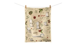 Bioloco Organic Kitchen Towel Eucalyptus Küchentuch -Campingkochgeschirr Geschäft 603099 4423423