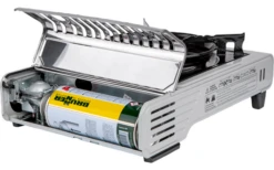 Brunner Devil Kartuschenkocher Mit Piezozündung 2,2 KW -Campingkochgeschirr Geschäft 604323 4400683