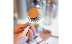 Chinchilla Wechselköpfe 3 Stück Aus Holz Inklusive Spülbürste -Campingkochgeschirr Geschäft 613887 4445459