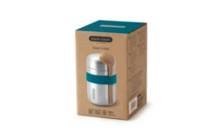 Black+Blum Black And Blum Food Flask Thermobecher 400 Ml Olive -Campingkochgeschirr Geschäft 614535 4340227