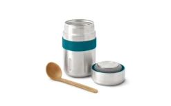 Black+Blum Black And Blum Food Flask Thermobecher 400 Ml Ozean -Campingkochgeschirr Geschäft 614539 4340235 1