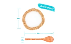 Chinchilla Kokosnussschalen Mit Löffel Und Halterung 2er-Set -Campingkochgeschirr Geschäft 636875 4445219