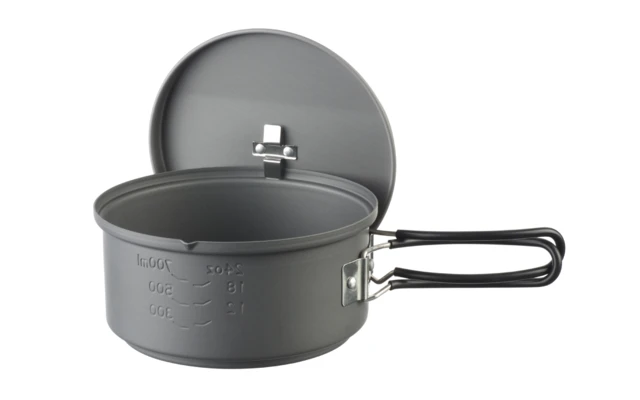 Esbit Trockenbrennstoff Kochset 1000 Ml Aluminium 4 Esbit Trockenbrennstoff Kochset 1000 Ml Aluminium – Bild 2