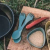 Light My Fire Spork Original Besteck Sandygreen -Campingkochgeschirr Geschäft 703316 4755755 3