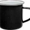 Origin Outdoors Emaille Tasse 360 Ml Schwarz -Campingkochgeschirr Geschäft 746381 5037254