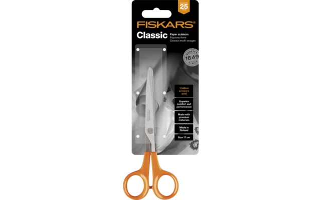 Fiskars Classic Papierschere 17 Cm 5 Fiskars Classic Papierschere 17 Cm – Bild 3
